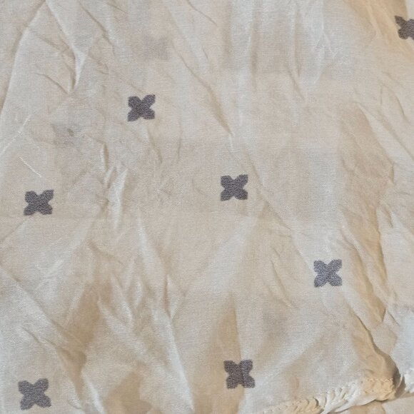 Johnny Was Women’s Ivory S Artisanal Core Cottage Boho Chic Rayon Summer Top - Picture 12 of 14